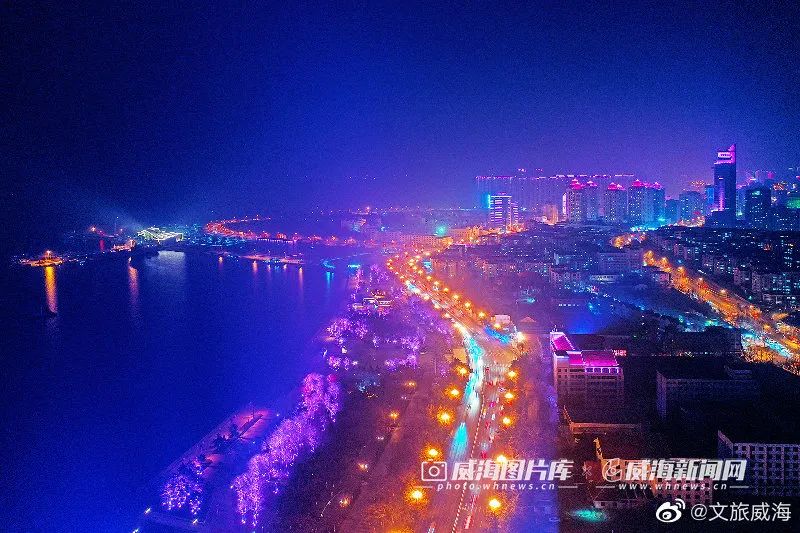 看齐鲁夜景!不禁感叹一声,夜景美如画